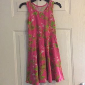 Flamingo tank dress
